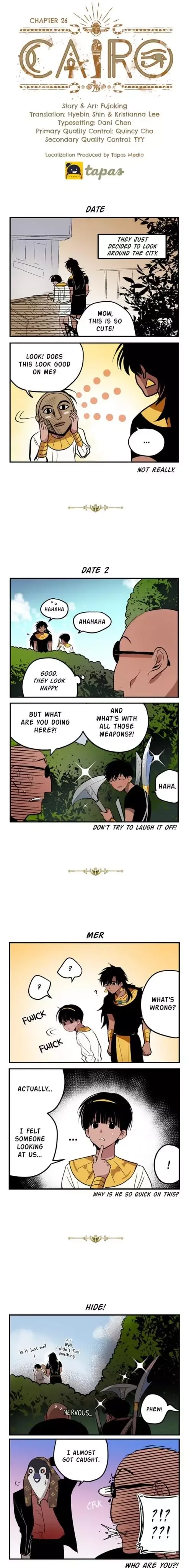 Cairo Chapter 26 page 1