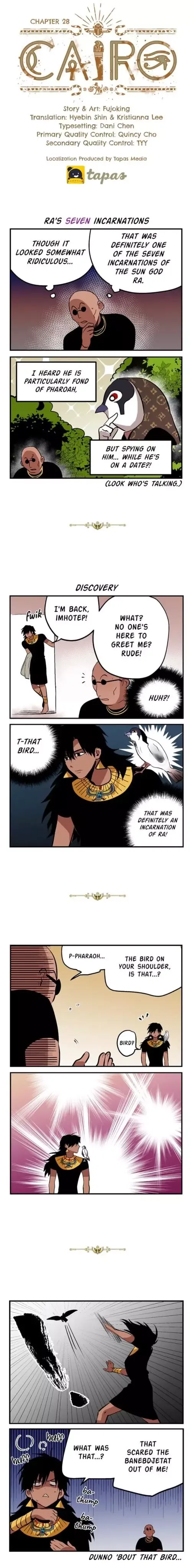 Cairo Chapter 28 page 1