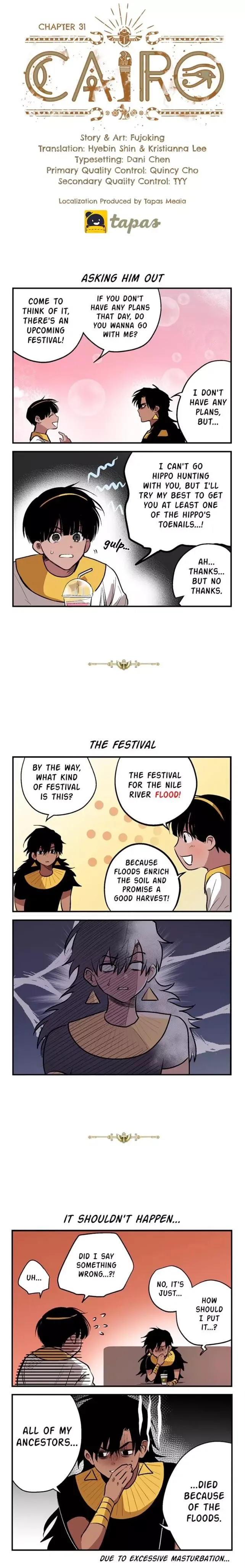 Cairo Chapter 31 page 1