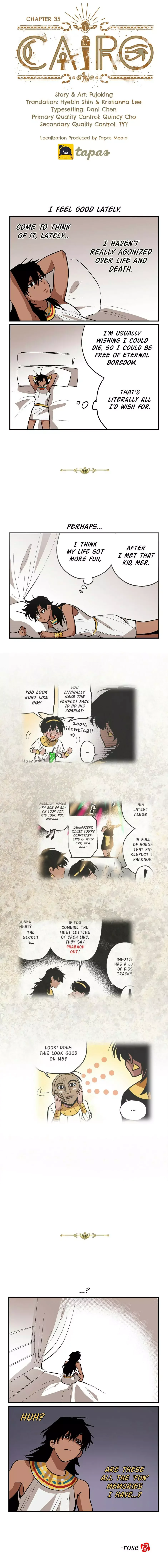 Cairo Chapter 35 page 1