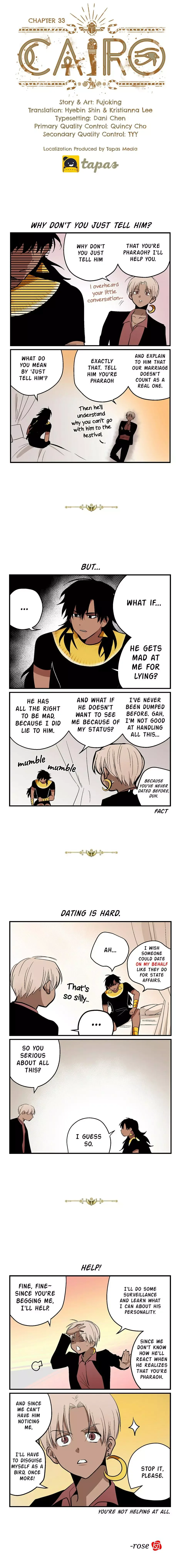 Cairo Chapter 33 page 1