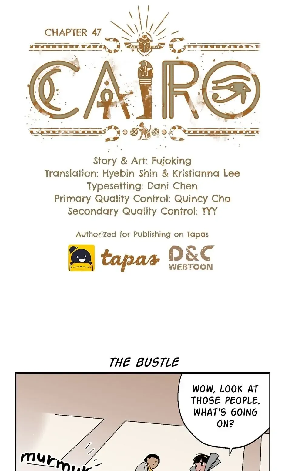 Cairo Chapter 47 page 1