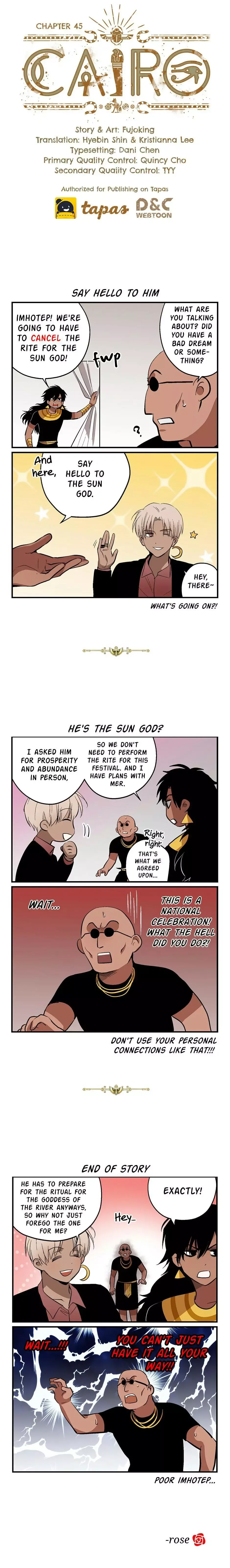 Cairo Chapter 45 page 1