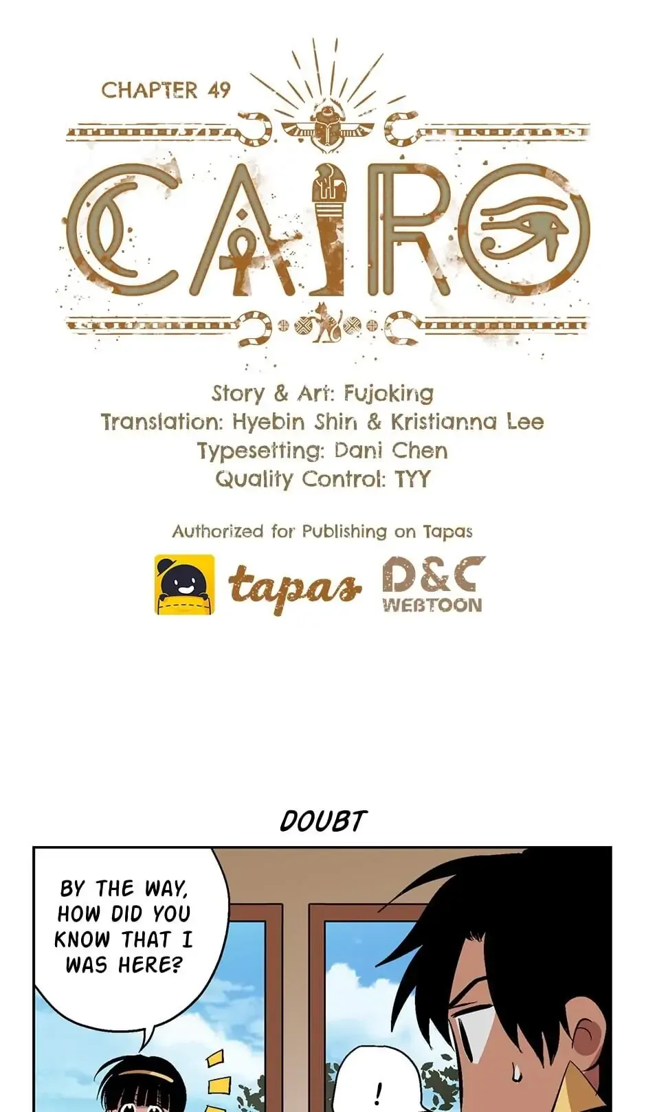 Cairo Chapter 49 page 1