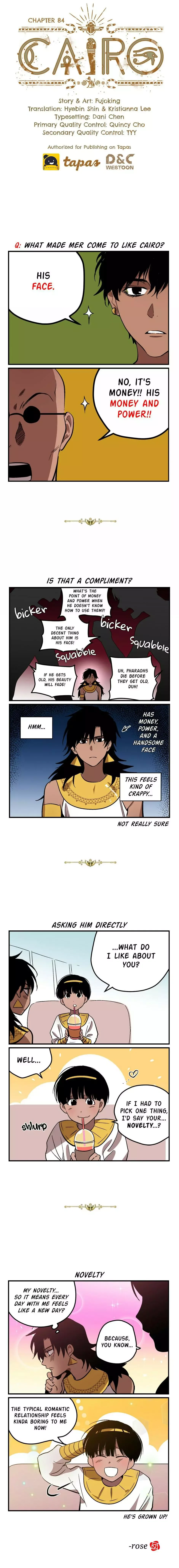Cairo Chapter 84 page 1