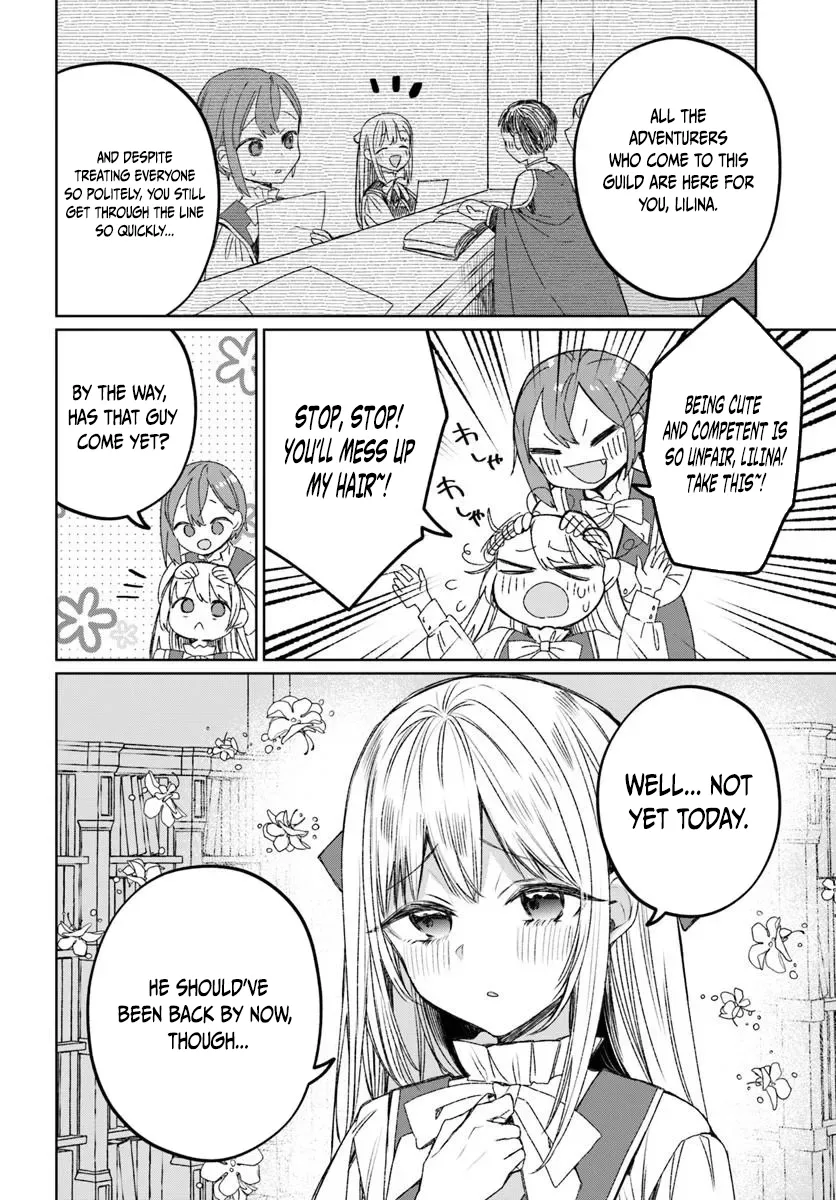 Ms. Lilina, the guild receptionist, is cold only to me Chapter 1 page 4