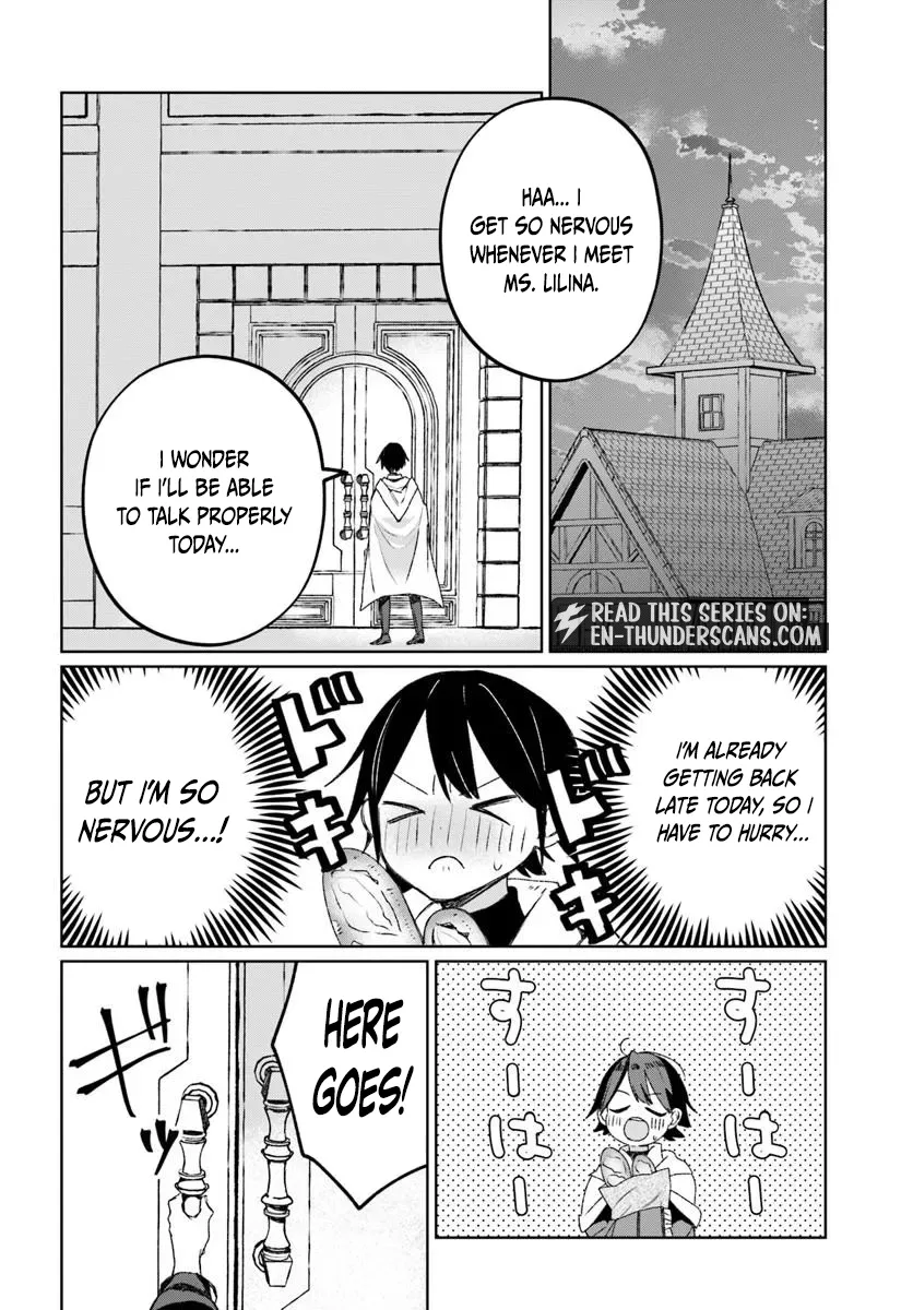 Ms. Lilina, the guild receptionist, is cold only to me Chapter 1 page 10