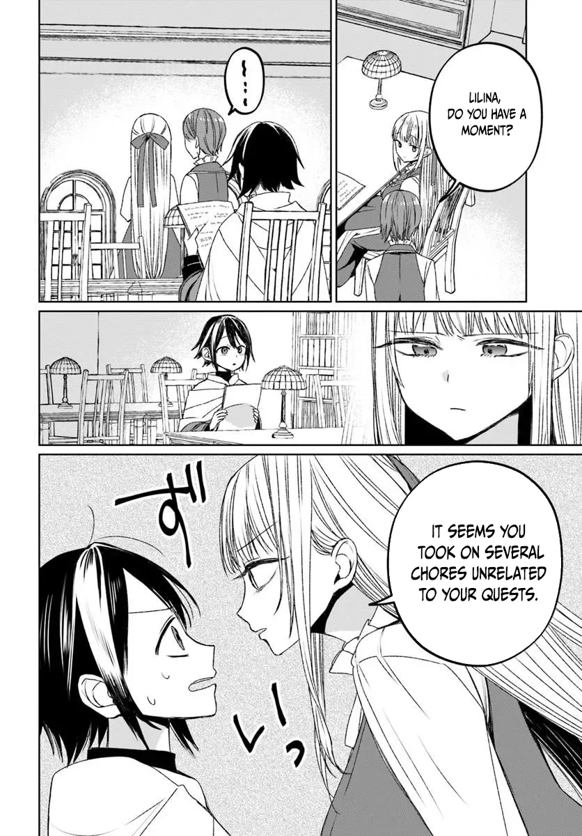 Ms. Lilina, the guild receptionist, is cold only to me Chapter 1 page 18