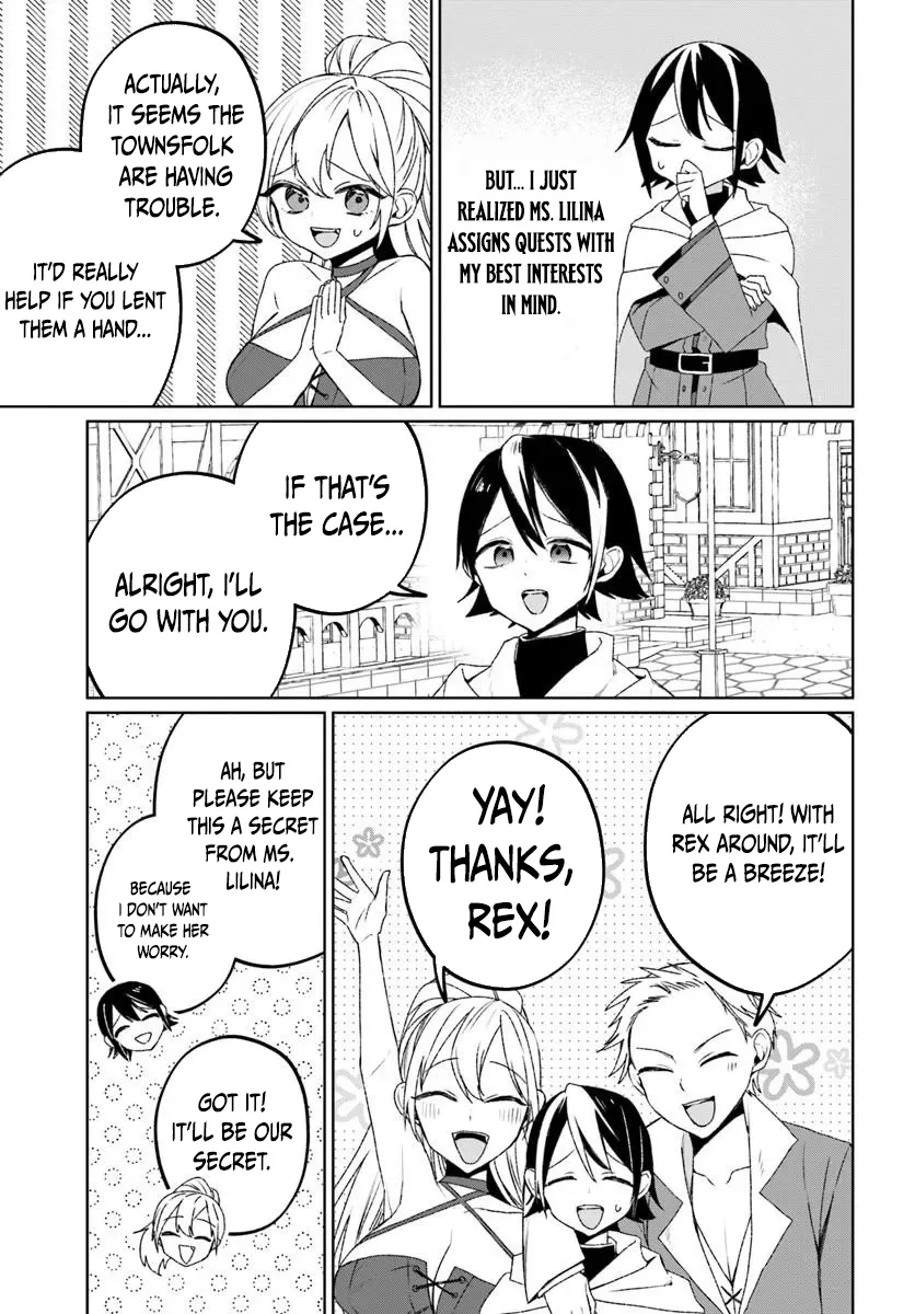 Ms. Lilina, the guild receptionist, is cold only to me Chapter 1 page 25