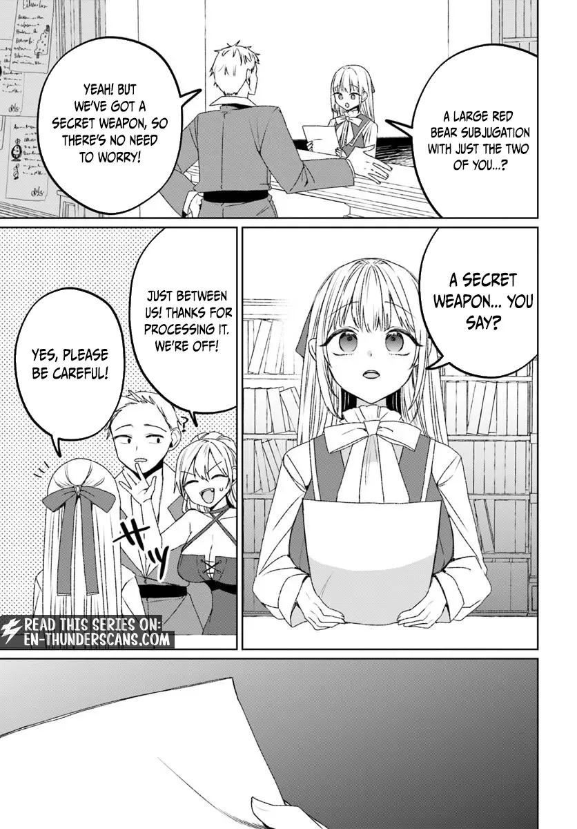 Ms. Lilina, the guild receptionist, is cold only to me Chapter 1 page 27