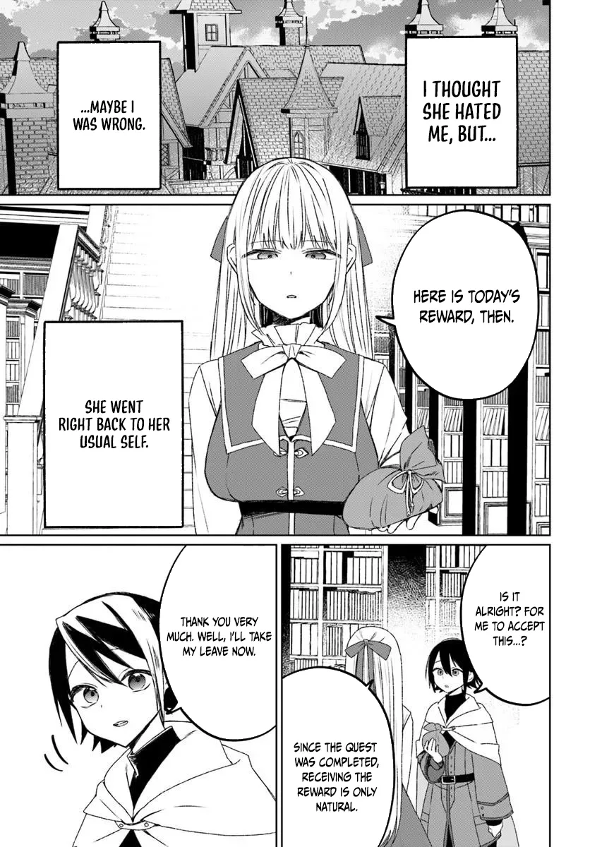 Ms. Lilina, the guild receptionist, is cold only to me Chapter 1 page 45