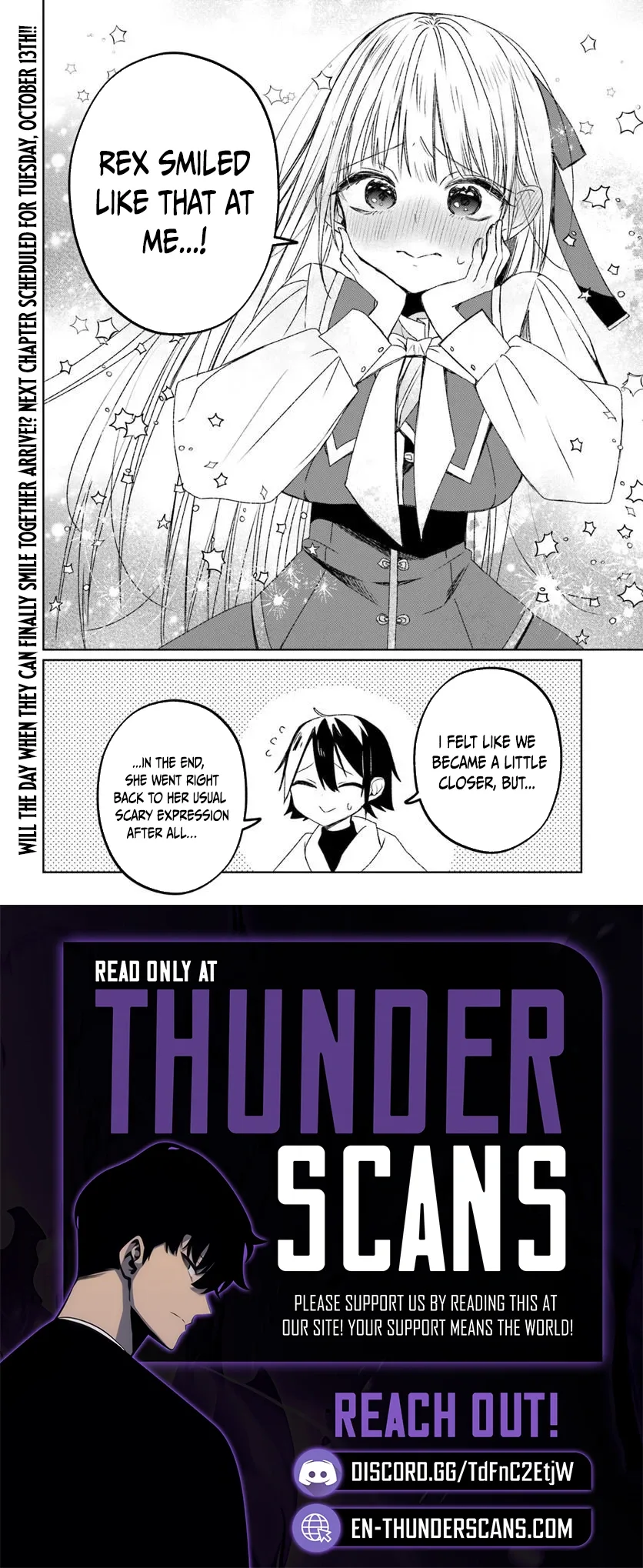 Ms. Lilina, the guild receptionist, is cold only to me Chapter 1 page 50