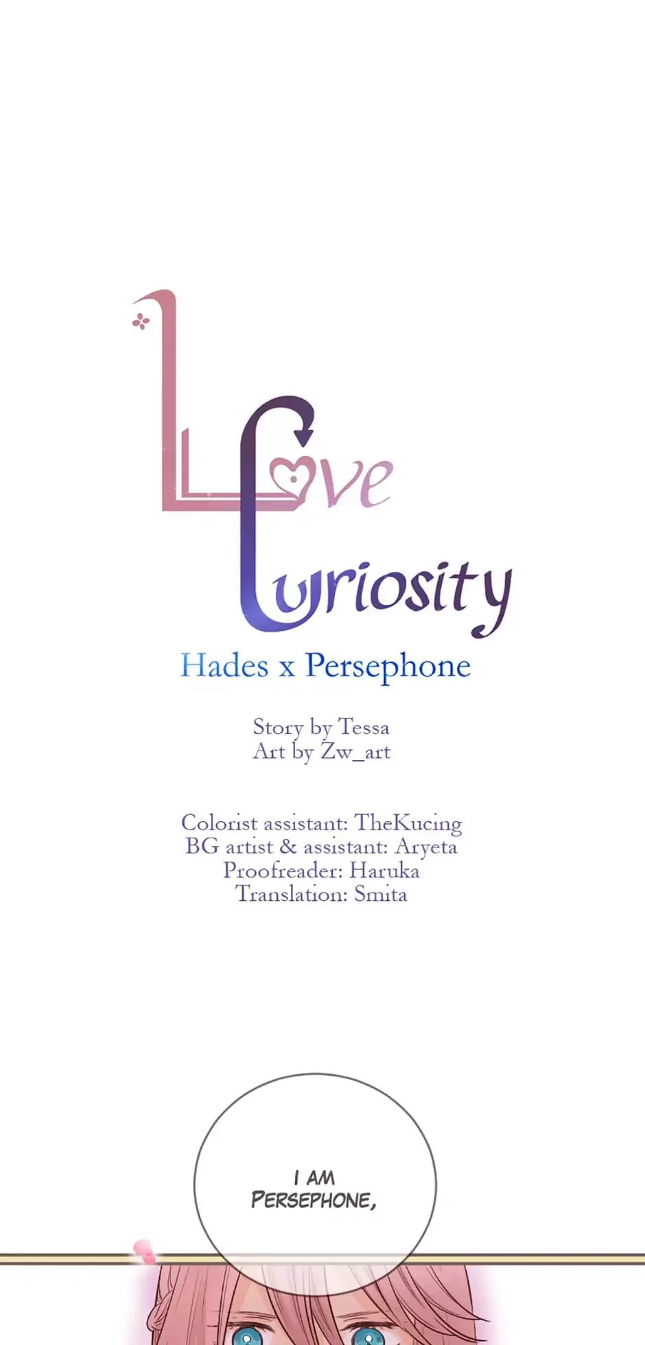 Love Curiosity: Hades x Persephone Chapter 15 page 1