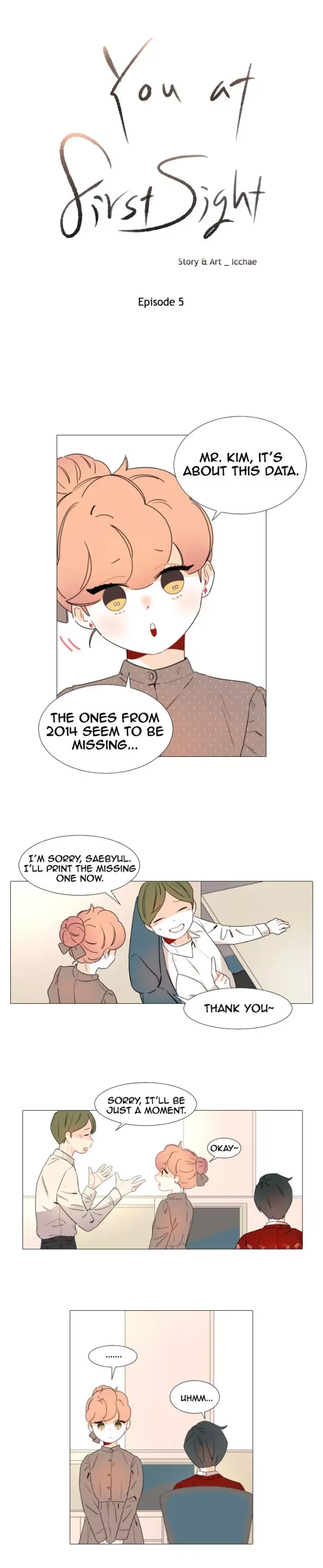 You At First Sight Chapter 5 page 4