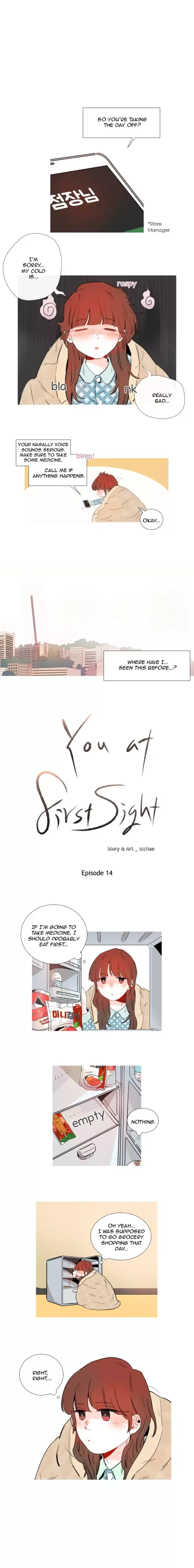 You At First Sight Chapter 14 page 1