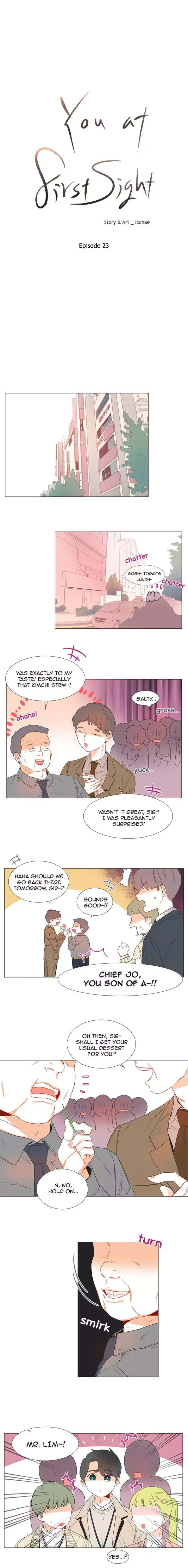 You At First Sight Chapter 23 page 1