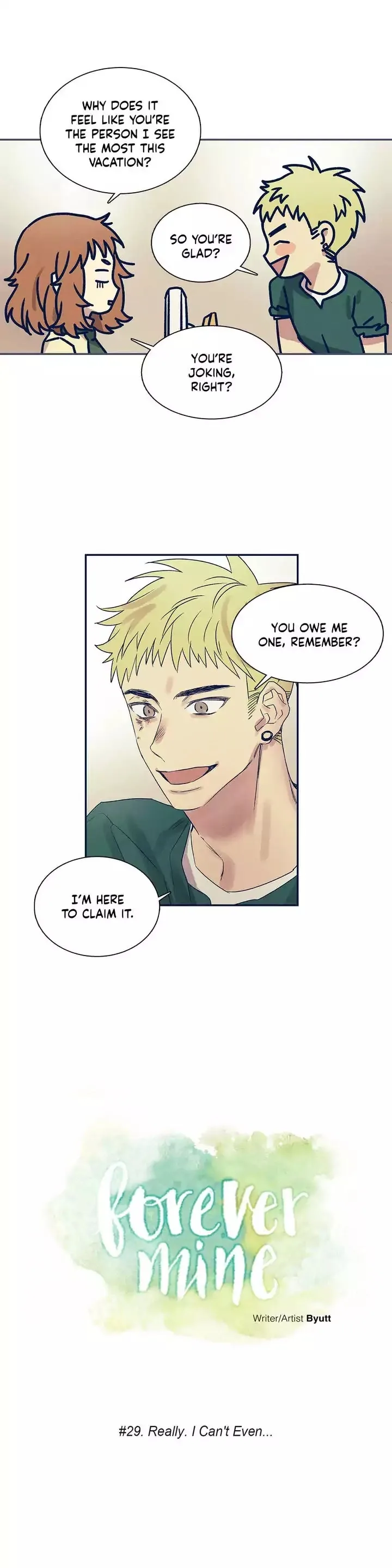 Forever Mine Chapter 29 page 1
