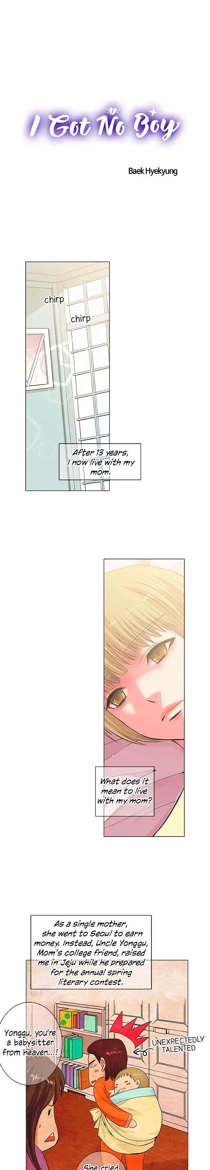 I Got No Boy Chapter 2 page 1