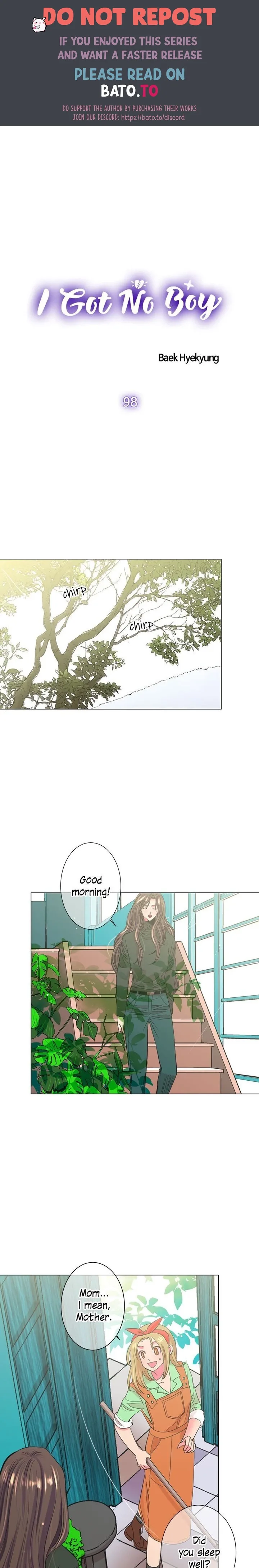 I Got No Boy Chapter 98 page 1
