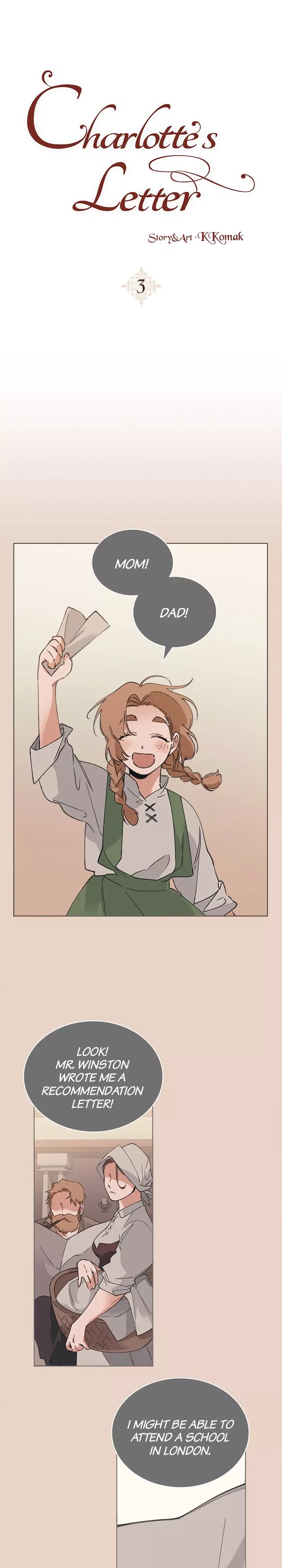 Charlottes Letter Chapter 3 page 1