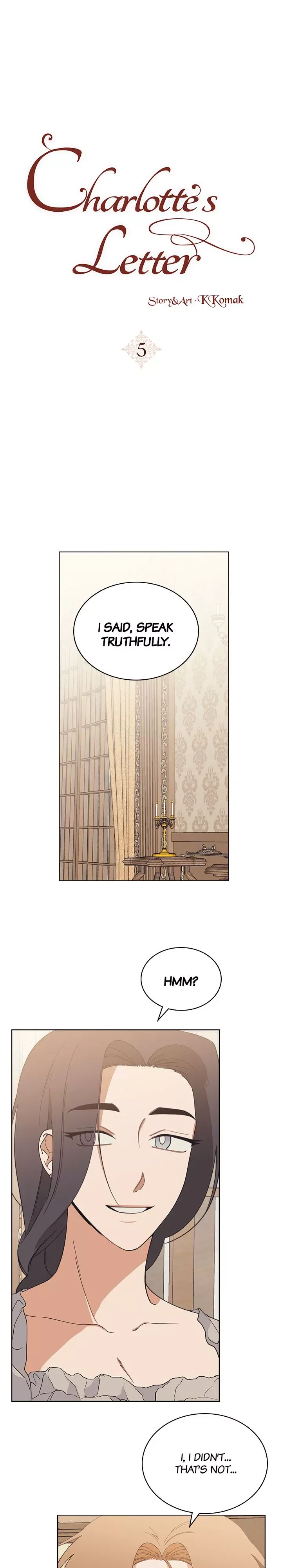 Charlottes Letter Chapter 5 page 1