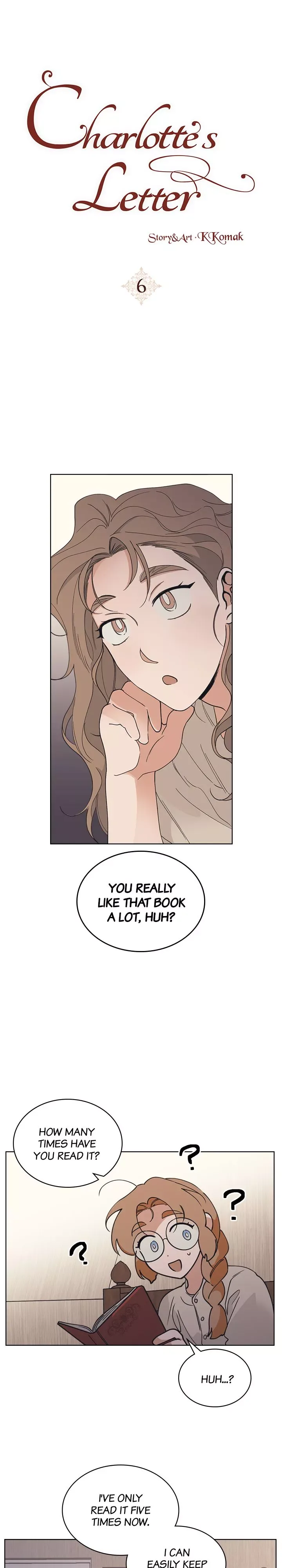 Charlottes Letter Chapter 6 page 1