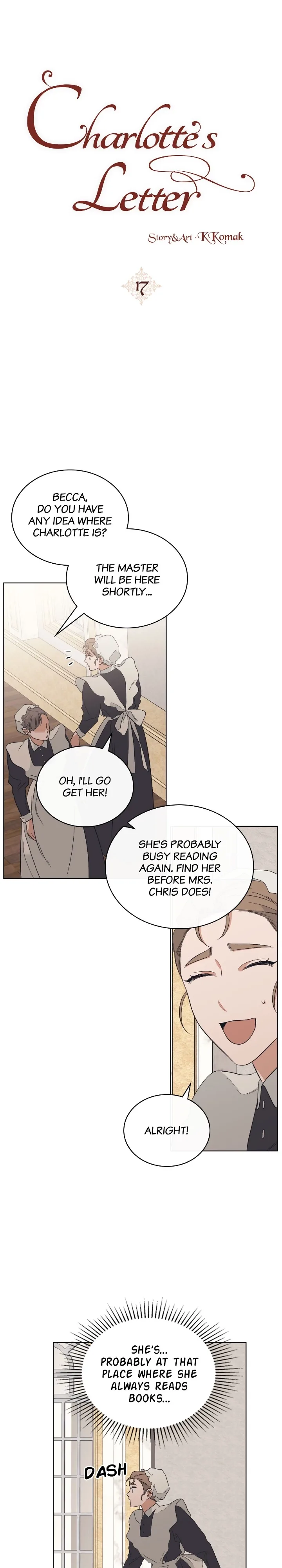 Charlottes Letter Chapter 17 page 1