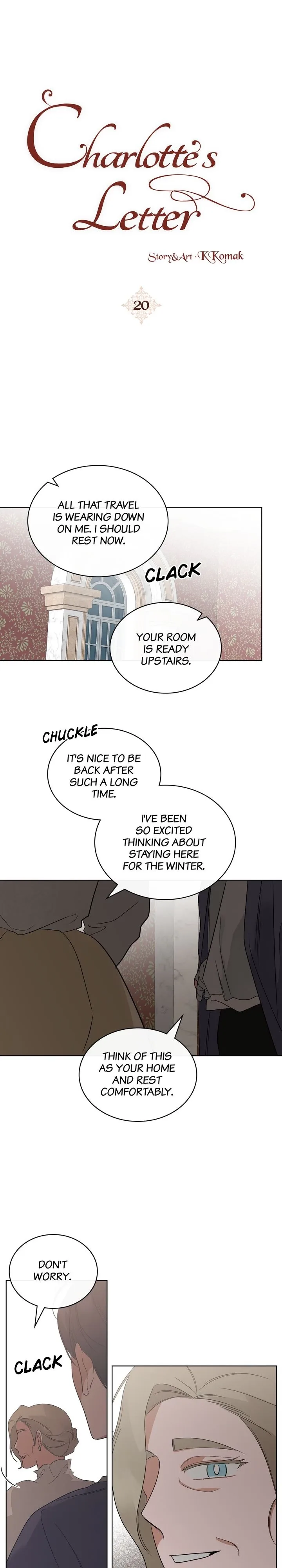Charlottes Letter Chapter 20 page 1