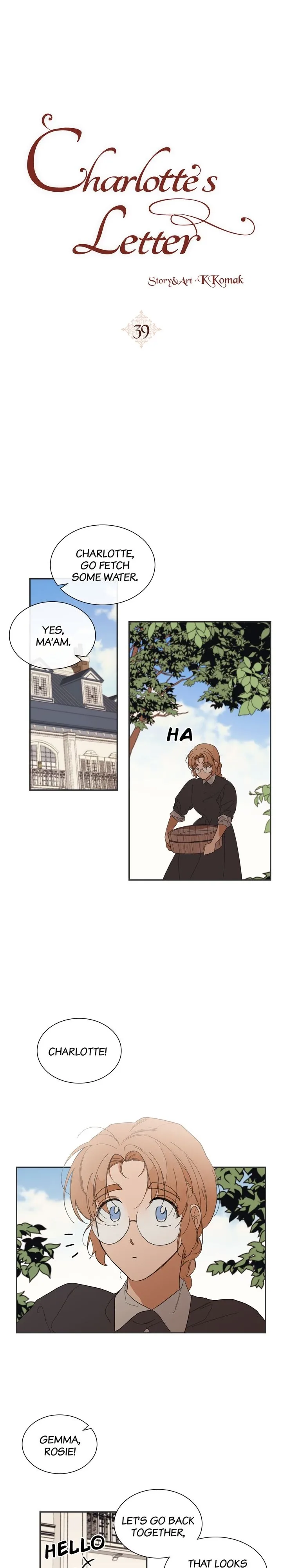 Charlottes Letter Chapter 39 page 1