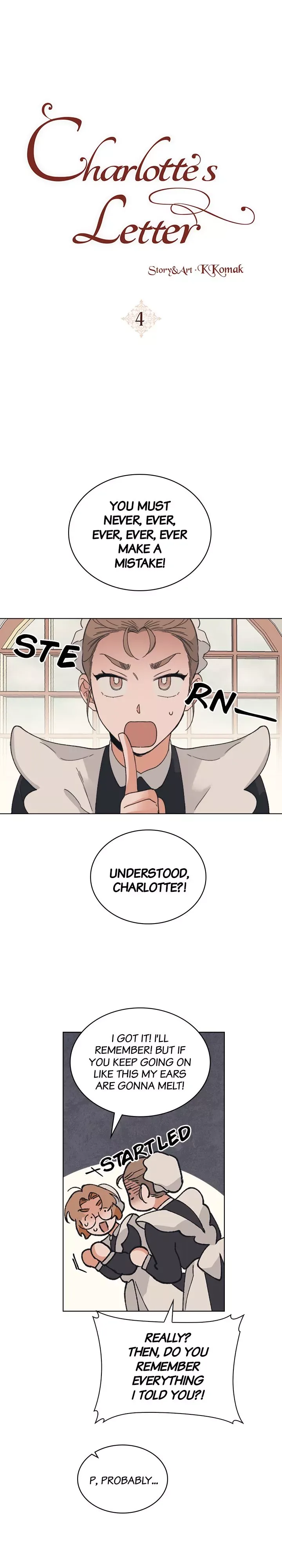 Charlottes Letter Chapter 4 page 1