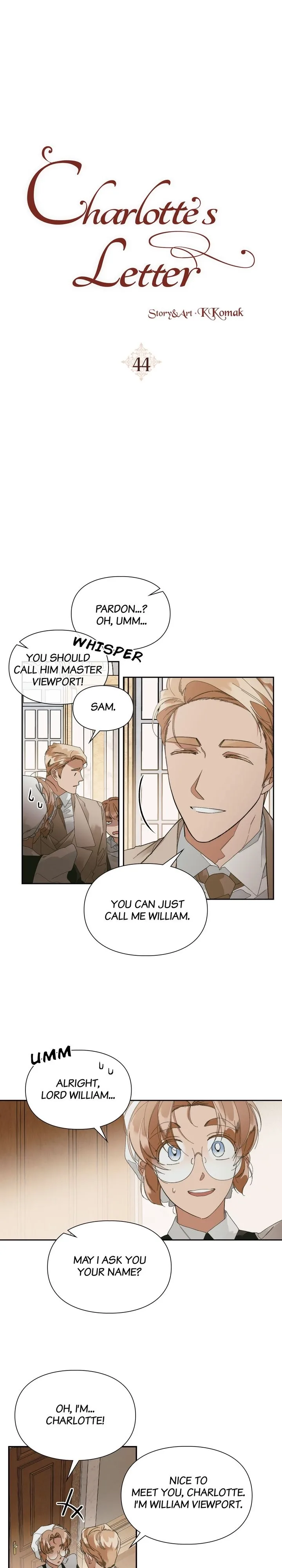 Charlottes Letter Chapter 44 page 1