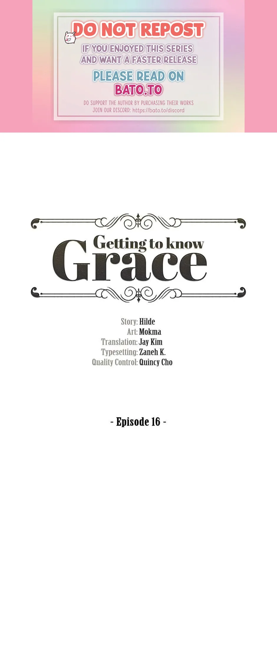 Getting to Know Grace Chapter 16 page 1