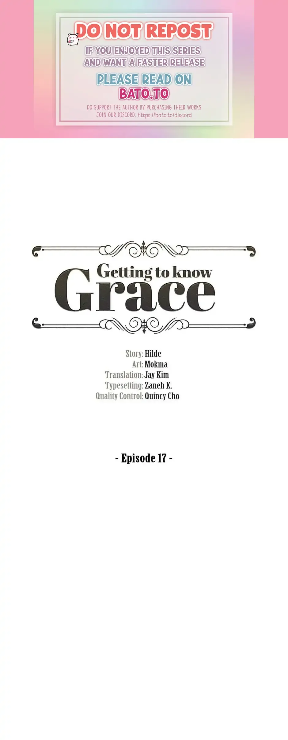 Getting to Know Grace Chapter 17 page 1