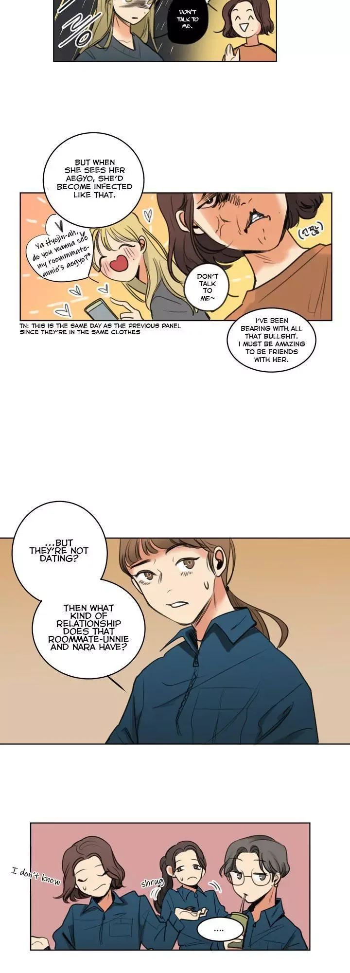 Us, right now Chapter 1 page 10