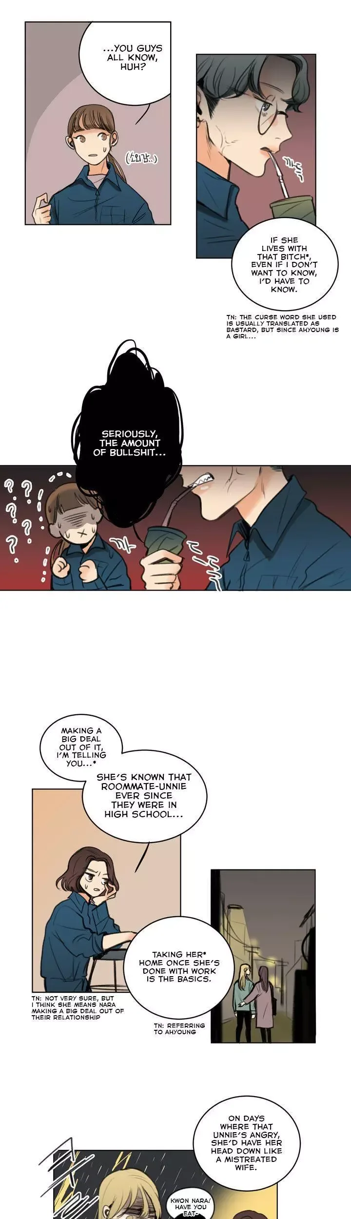 Us, right now Chapter 1 page 9