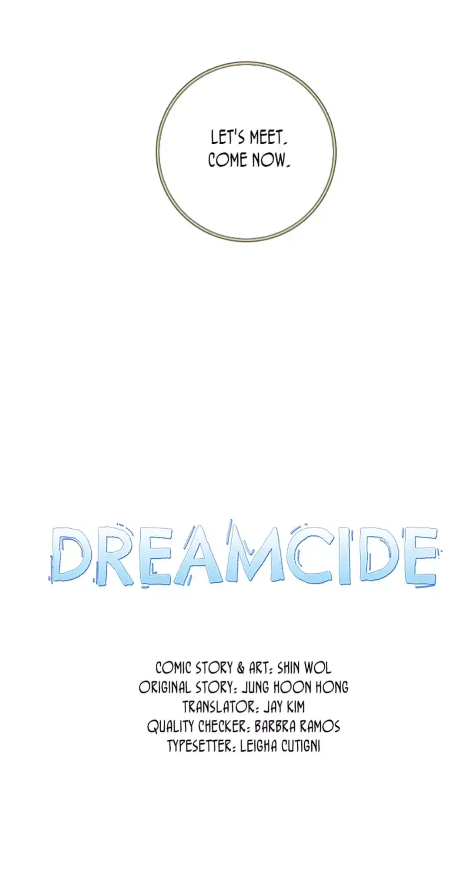 Dreamcide Chapter 23 page 1