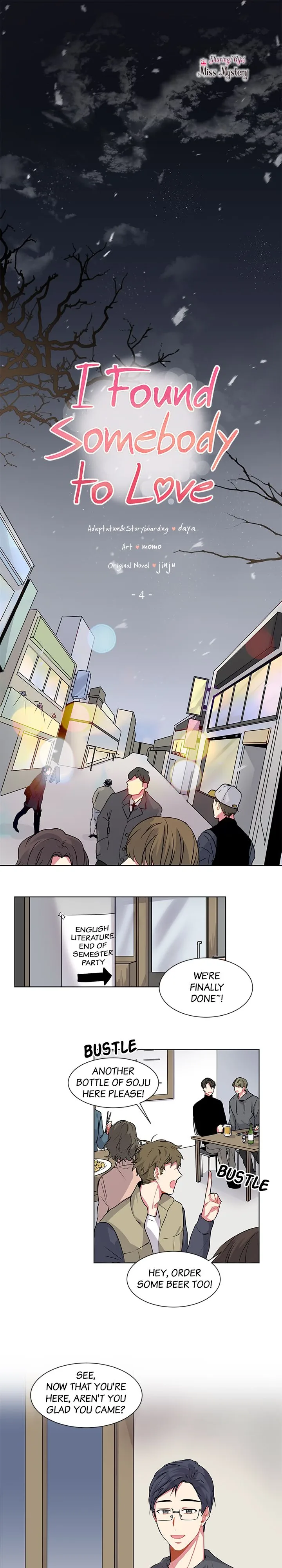 I Found Somebody to Love Chapter 4 page 1