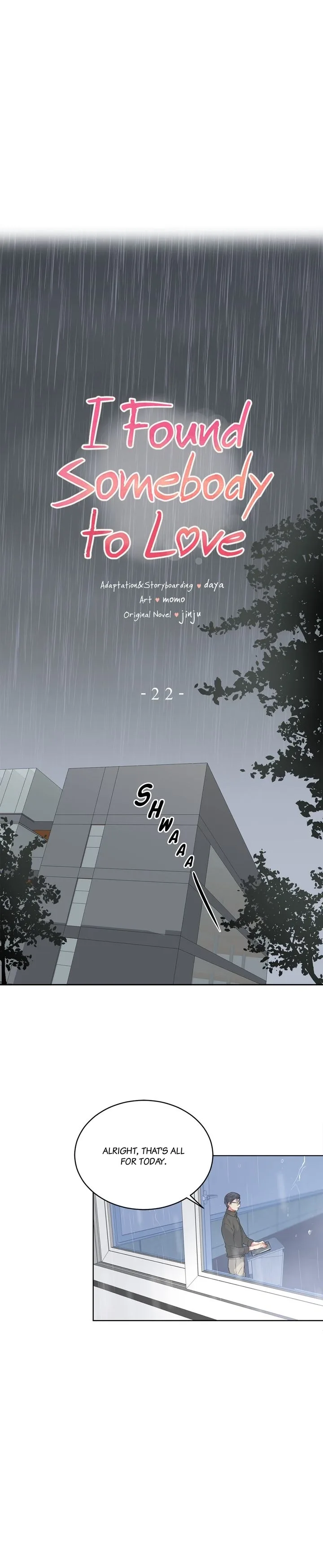 I Found Somebody to Love Chapter 22 page 1