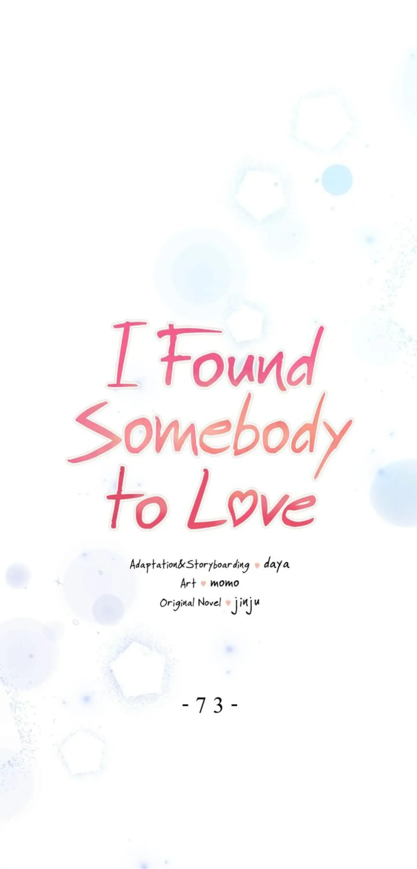 I Found Somebody to Love Chapter 73 page 1