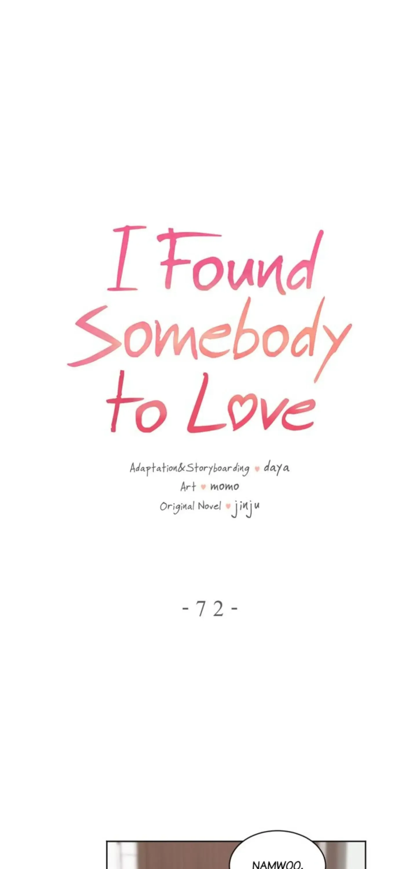 I Found Somebody to Love Chapter 72 page 1