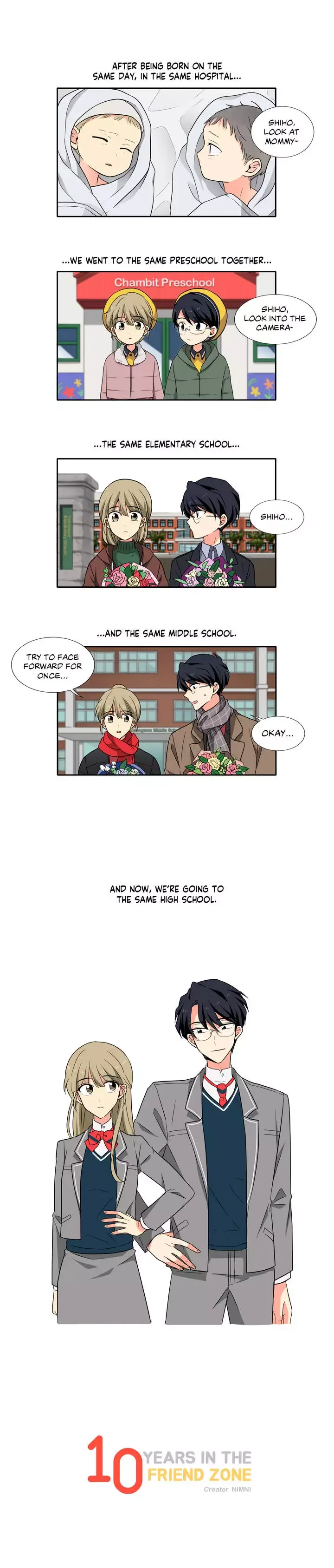 10 Years in the Friend Zone Chapter 0 page 1