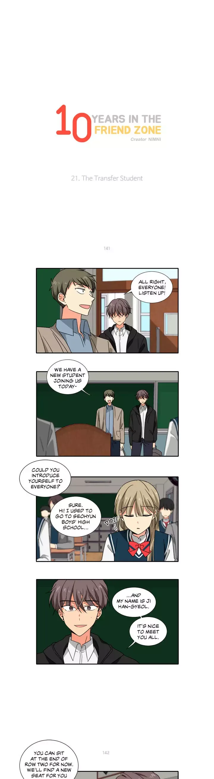 10 Years in the Friend Zone Chapter 21 page 1