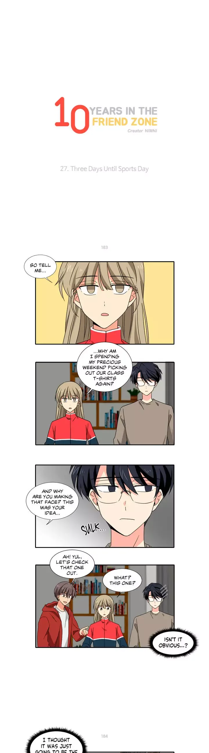 10 Years in the Friend Zone Chapter 27 page 1