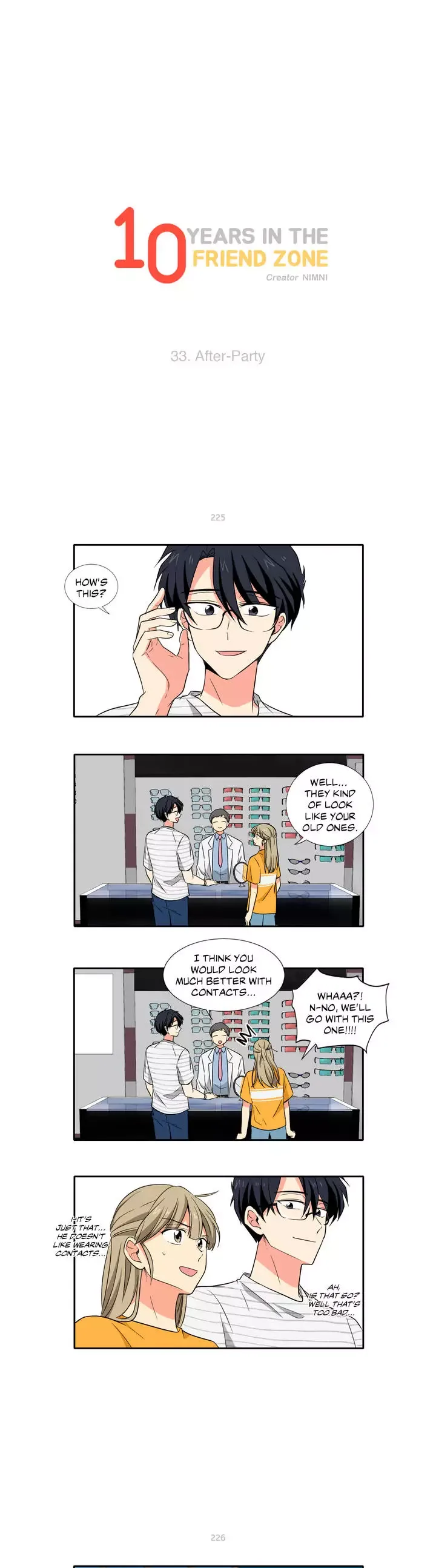 10 Years in the Friend Zone Chapter 33 page 1