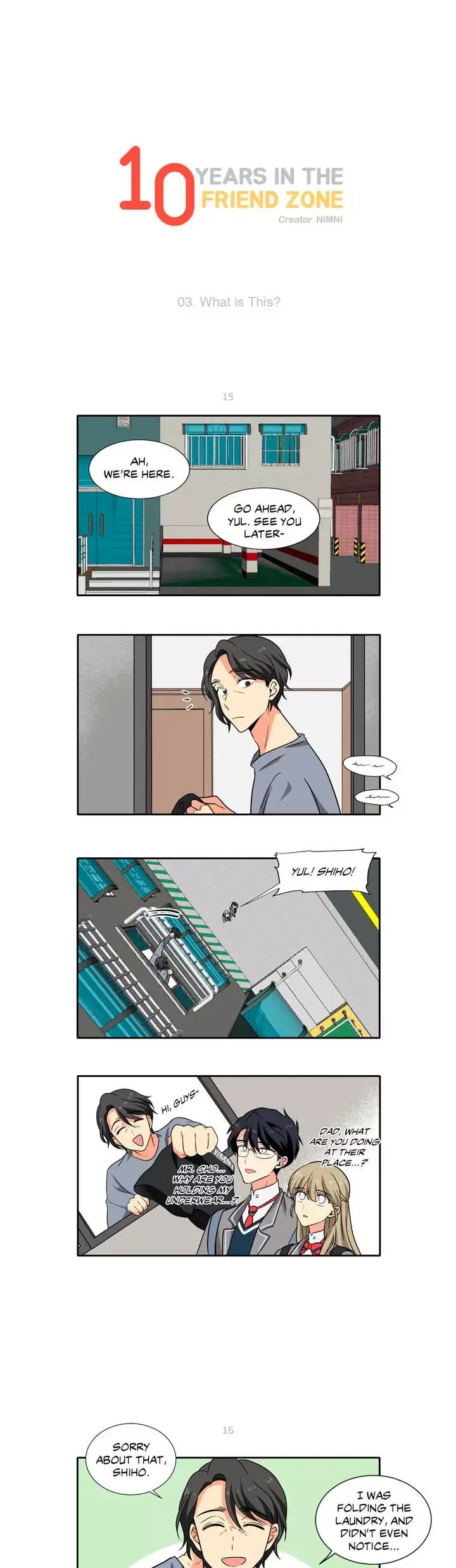 10 Years in the Friend Zone Chapter 3 page 1