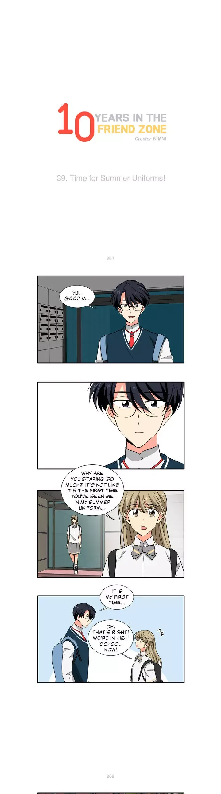 10 Years in the Friend Zone Chapter 39 page 1