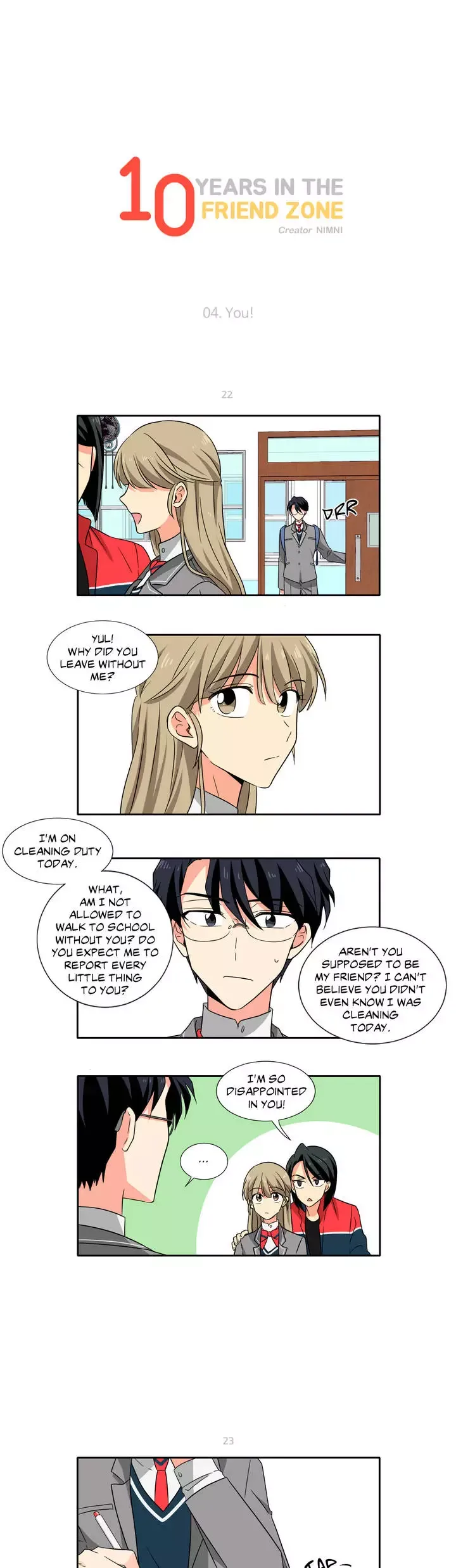 10 Years in the Friend Zone Chapter 4 page 1