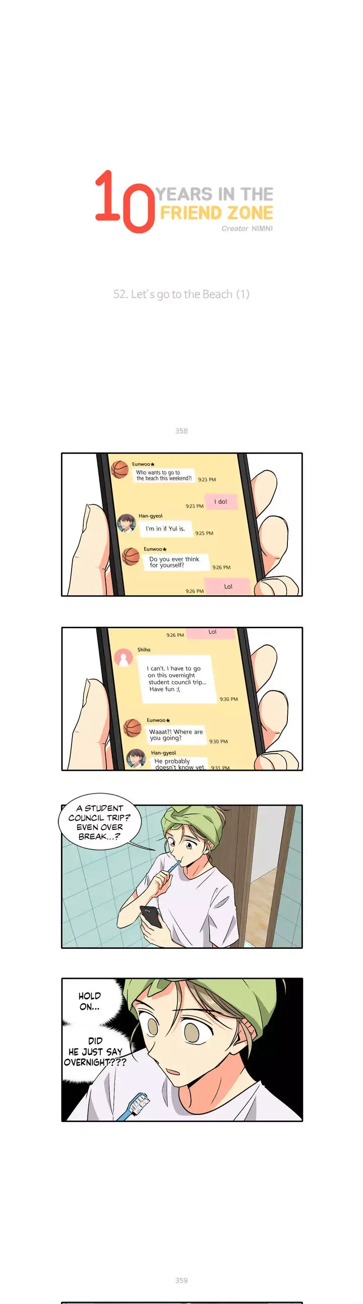 10 Years in the Friend Zone Chapter 52 page 1