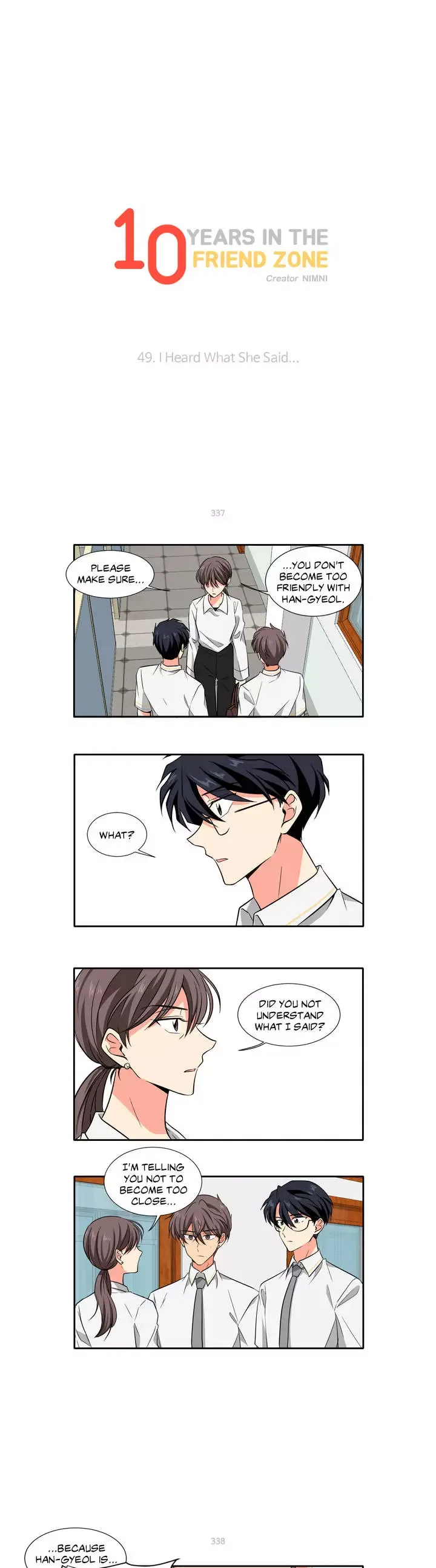 10 Years in the Friend Zone Chapter 49 page 1