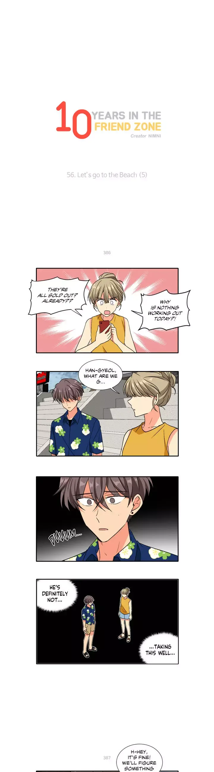 10 Years in the Friend Zone Chapter 56 page 1